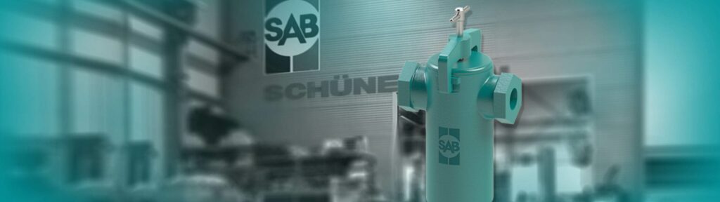 Schuenemann Filter F119, freigestellt vor verschwommenem Hintergrund